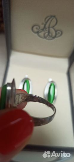 Серебряные серьги СССР винтаж