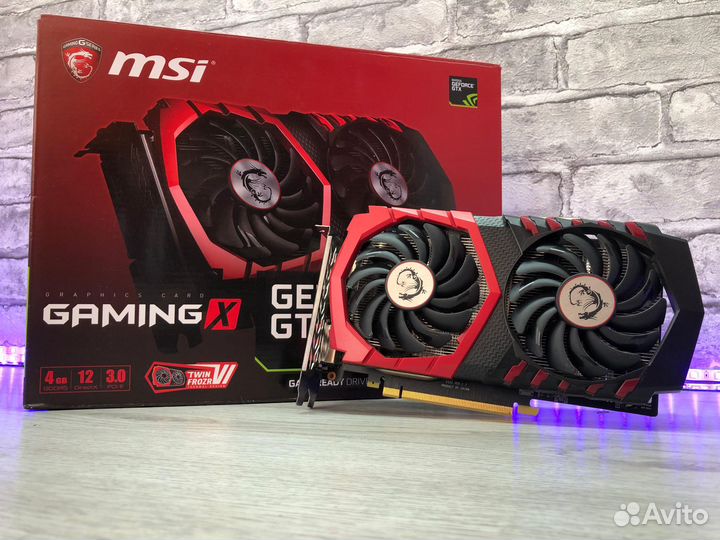 MSI GTX 1050 ti 4Gb