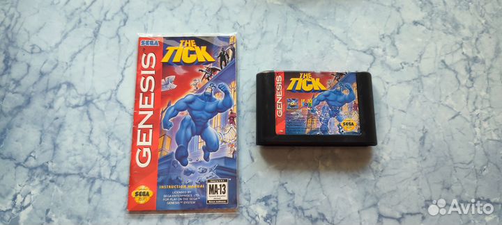 The Tick игра на Сегу 16 бит