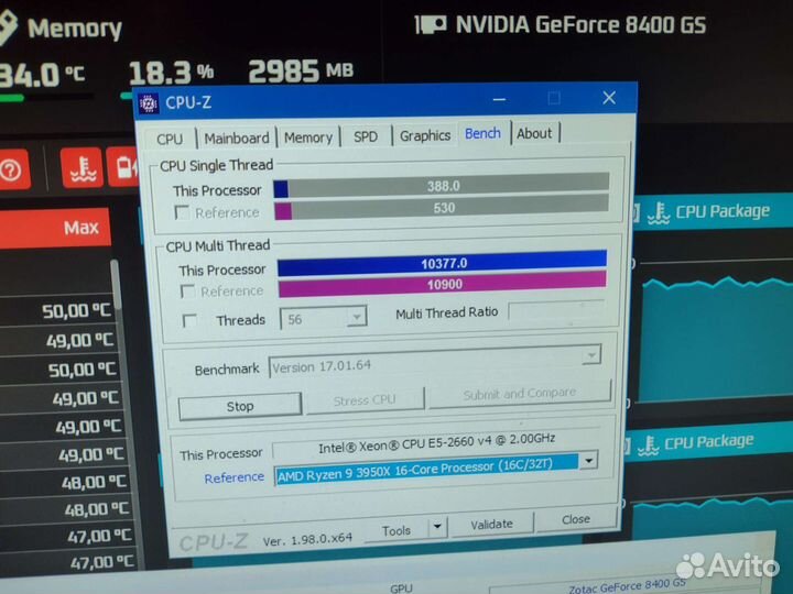 Dual Xeon 2660v4 28 ядер/ X99 / 16 гб DDR4