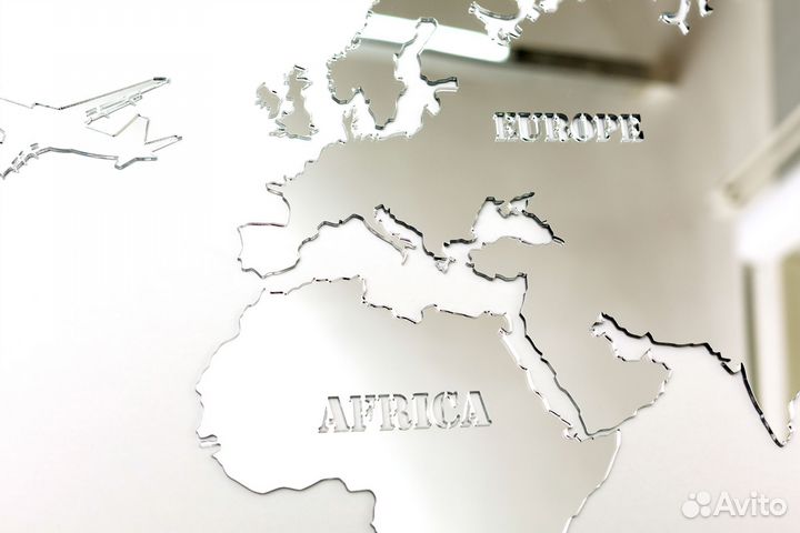 Зеркальная карта мира