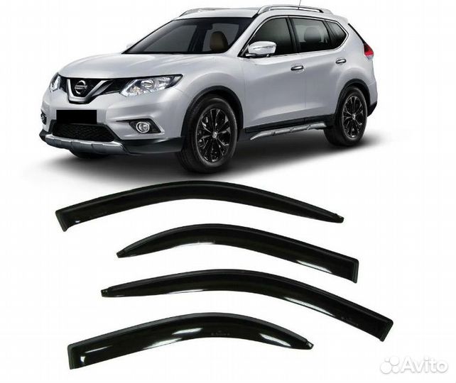 Дефлектор двери Nissan X-trail T32 c 2014