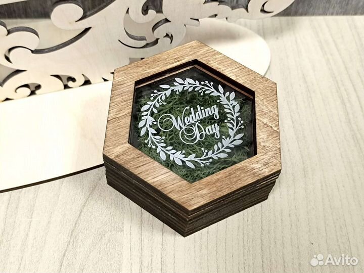 Шкатулка для свадебных колец