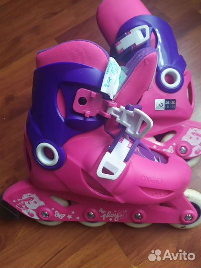 Роликовые коньки детские раздвижные