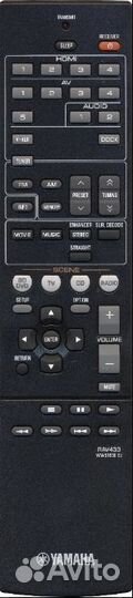 Пульт аналог Yamaha RAV433 WW51050 EU для ресивера