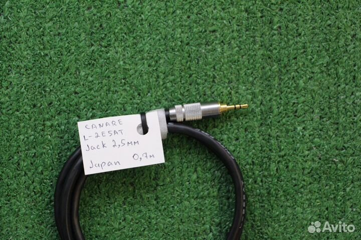 MicroJack 2,5мм Canare, Japan