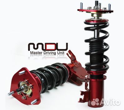 Стойки MDU Super Racing Damper - Subaru WRX STI GD