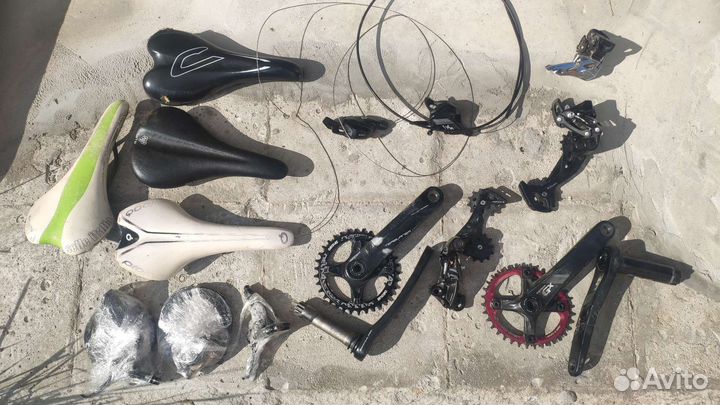 Велозапчасти новые и бу