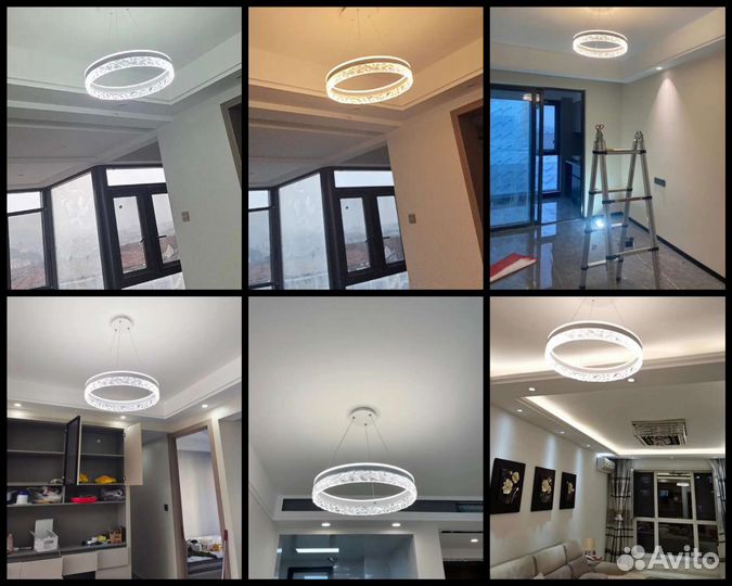 Люстра Светодиодная Светильник Подвесной Разные