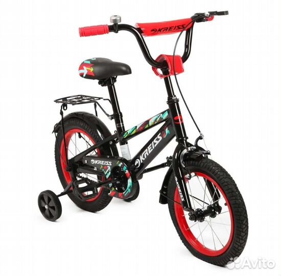 Велосипед детский двухколесный Kreiss 14 дюймов
