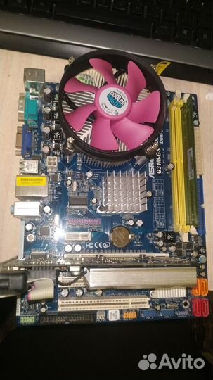 Материнская плата 775