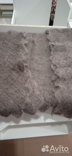 Шаль пуховая ручная работа