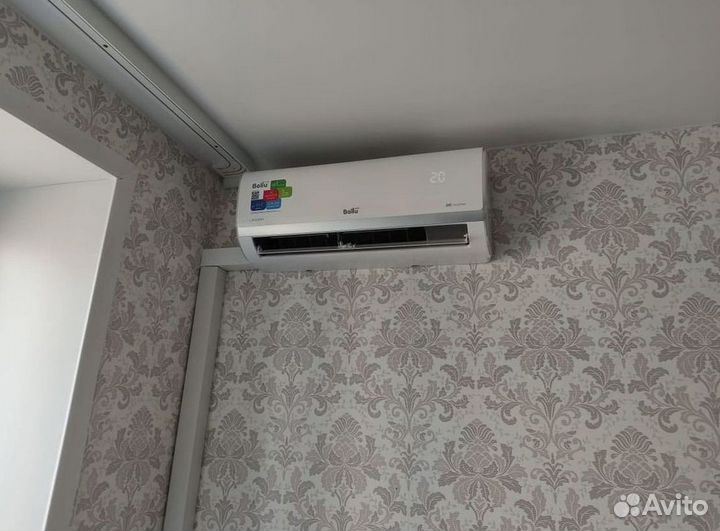 Сплит система с установкой