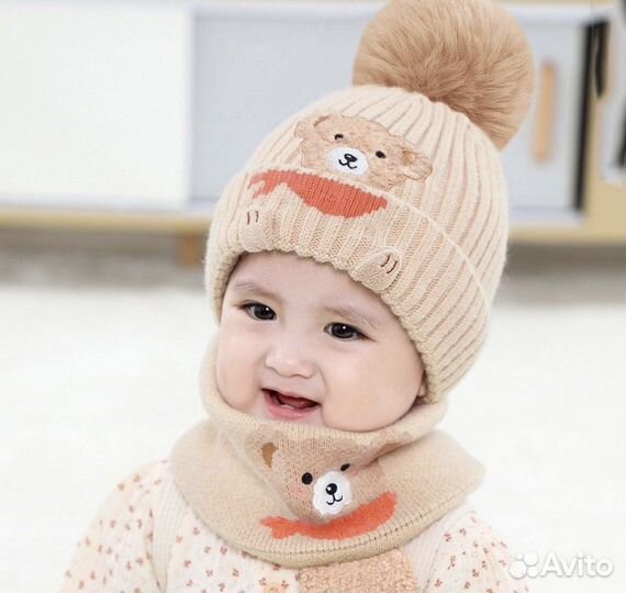 Детская зимняя шапка