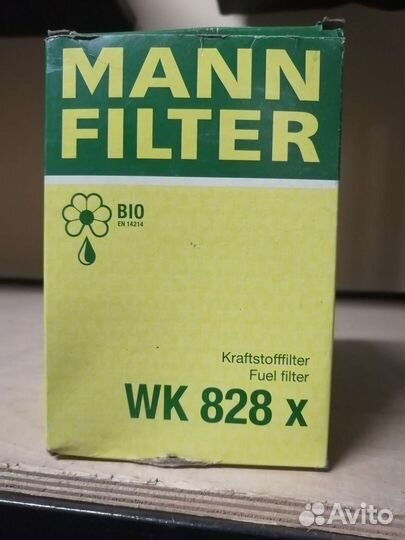 Топливные фильтры mann filter WK828 x