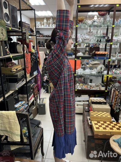 Домотканное цветное платье пир 1 (сзр)