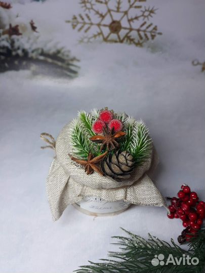 Новогодние свечи