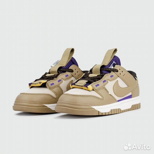 Nike Air Dunk Jumbo Beige White