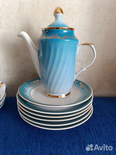 Кофейный сервиз Тет-а-тет СССР Рига