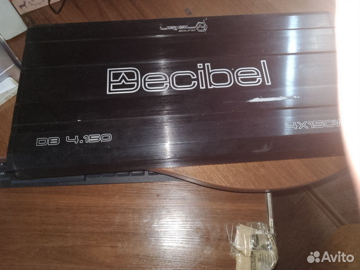 Усилитель урал децибел 4*150