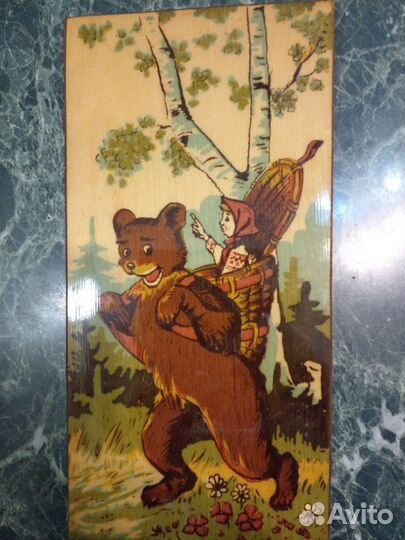 Картина на дереве СССР