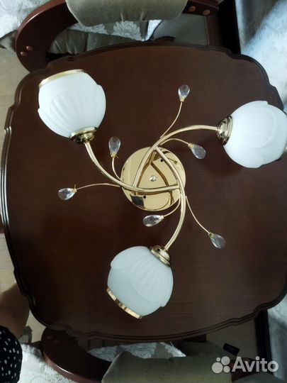 Люстра потолочная бу
