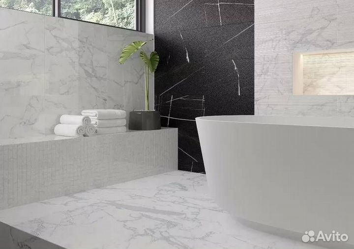 Керамогранит Kerranova Marble Trend K-1004/MR Nero