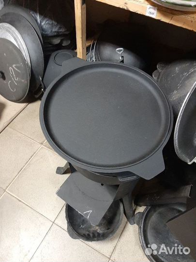 Сковорода чугунная - чудушница