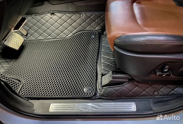 3D коврики на SsangYong Rexton Sport 2019