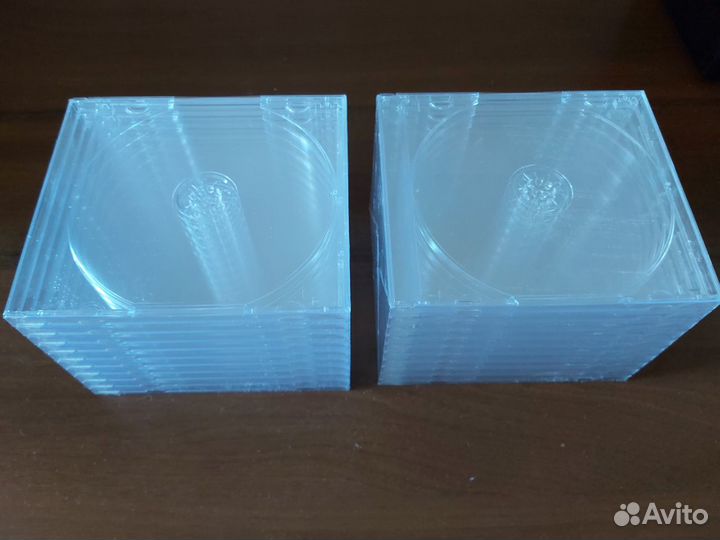 Бокс для CD дисков прозрачный