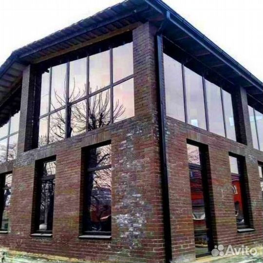 Пластиковые окна. Остекление частных домов