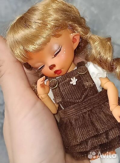 Кукла шарнирная оленёнок 1/8