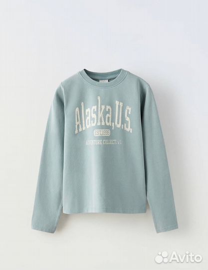 Лонгслив на девочку Zara