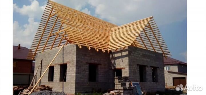 Строительство и ремонт крыш. Фасады