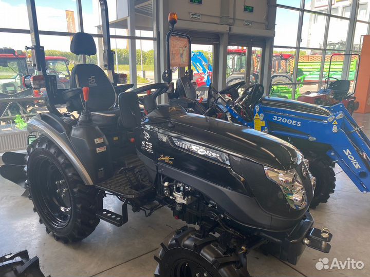 Мини-трактор SOLIS 26 TIGGER EDITION BLUE, 2024