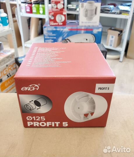 Вентилятор канальный Эра Profit 125