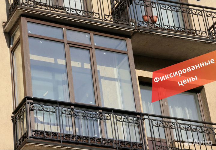 Остекление и утепление балконов лоджий Рассрочка