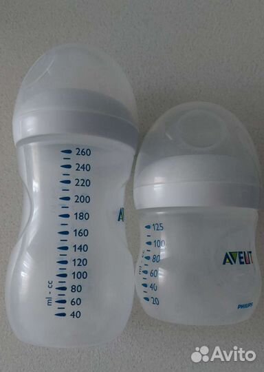 Бутылочки avent natural