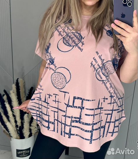 Футболка 60р до 70 размер