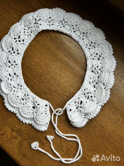 Воротничок съемный кружевной