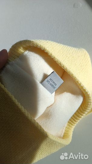 Шапка со снудом и шлем 52 54