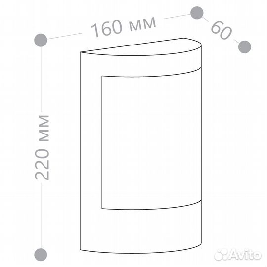 Уличный настенный фонарь Feron 11880 DH018