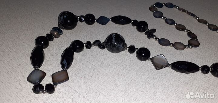 Колье из натуральных камней