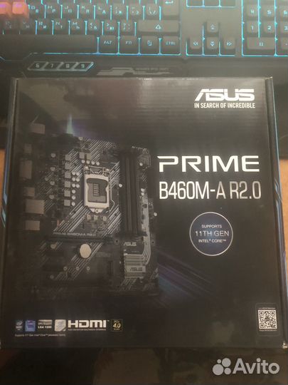 Материнская плата с процессором i5 10400f