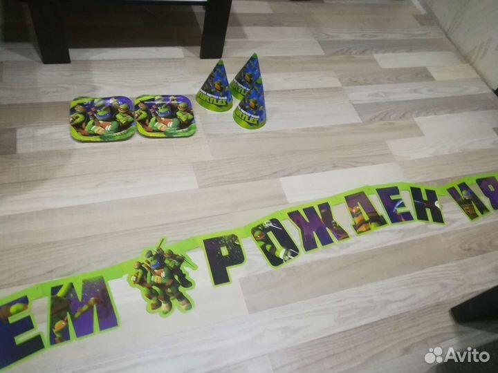Праздничный антураж Черепашки-Ниндзя