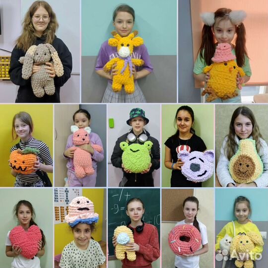 Мастер-класс по вязанию из Alize puffy для детей