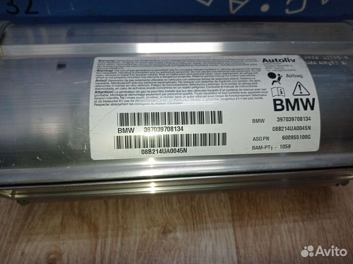 Подушка безопасности в торпеду на BMW 5 Е60