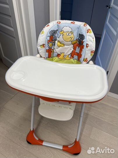 Стул для кормления chicco polly