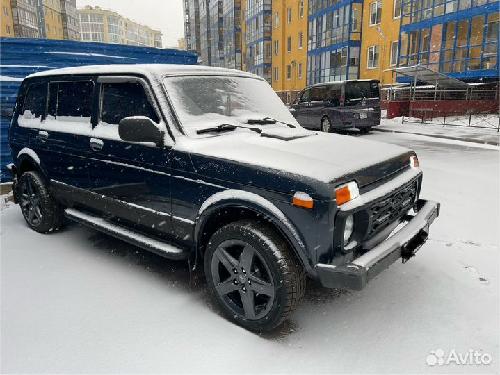 Колёса на ниву R17 на оригинальных дисках Vag