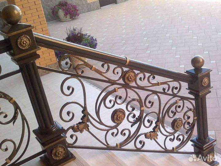 Кованые перила